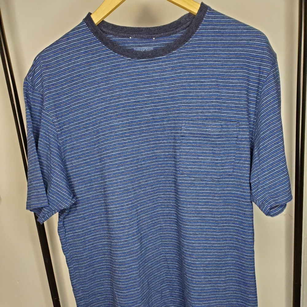 Patagonia striped pocket tee